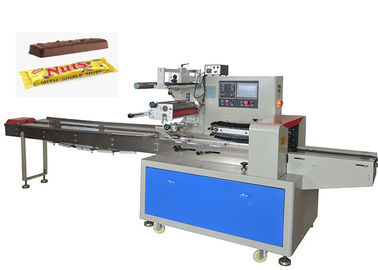 Granola Food Packaging Machine , Energy Chocolate Bar Wrapping Machine